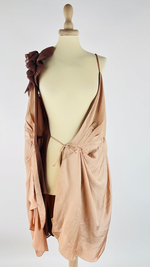 Abito corto a portafoglio