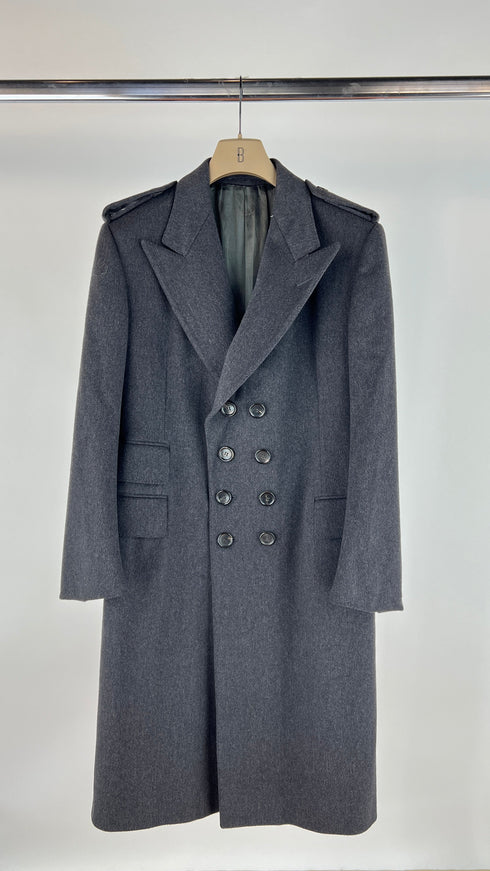 Cappotto lungo panno
