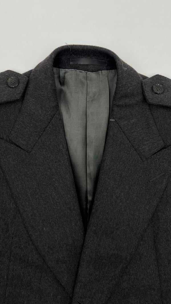 Cappotto lungo panno