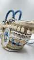 Borsa con passamanerie e perline