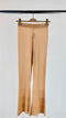 Pantaloni lurex a zampa