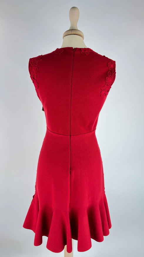 Abito corto in maglia