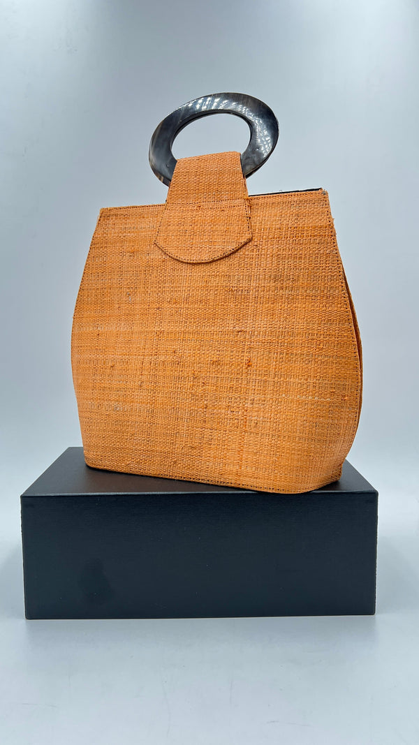 Borsa a mano arancione