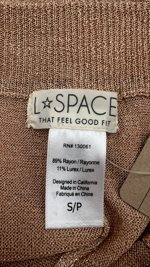 Pantaloni lurex a zampa