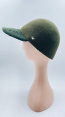 Berretto in lana verde Emporio Armani