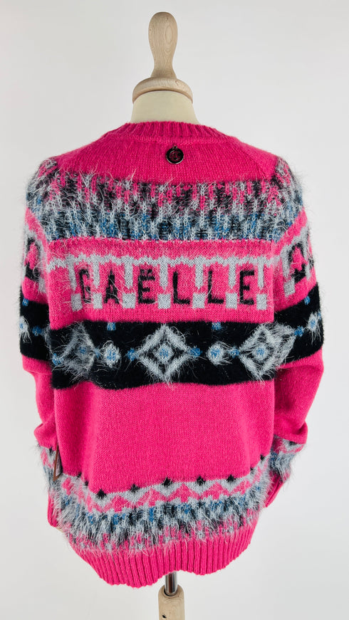 Maglione effetto mohair