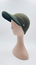 Berretto in lana verde Emporio Armani
