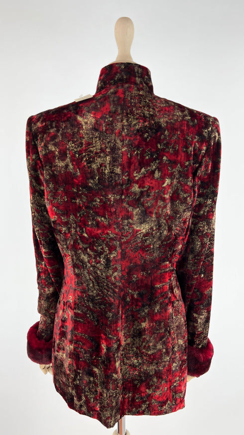 Blazer velluto