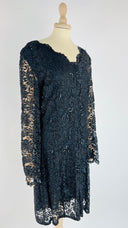 Abito corto in pizzo Croce del sud by Marta Marzotto