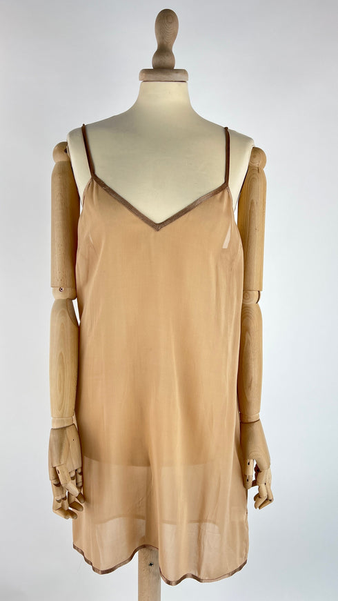 Abito in maglia fiammata