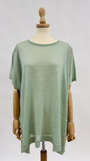 Blusa oversize filo lurex Crochè