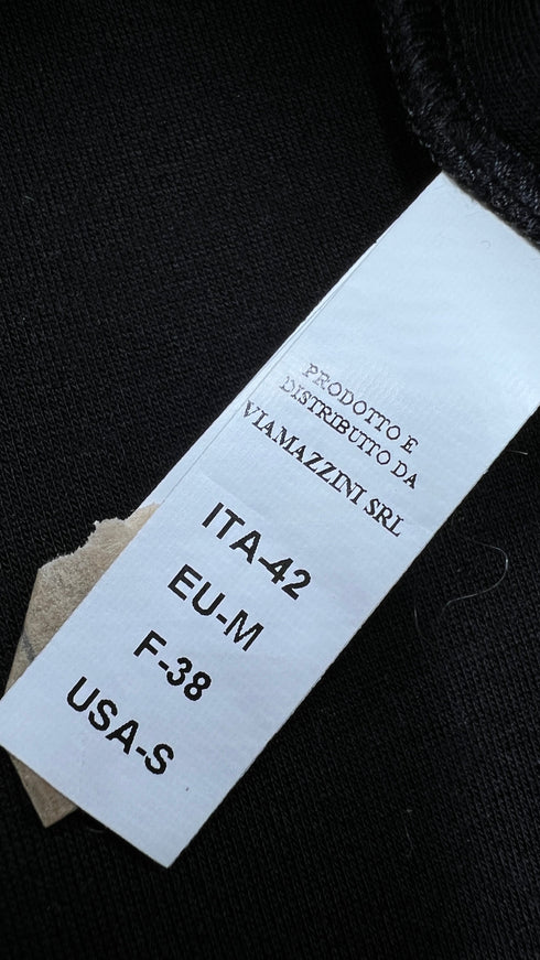 Abito corto in neoprene con cartellino