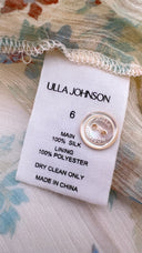 Abito in seta floreale Ulla jhonson