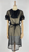 Abito midi maglia