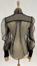 Blusa semitrasparente fiocco An