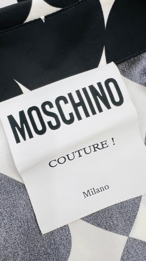 Camicia in seta a cuori
