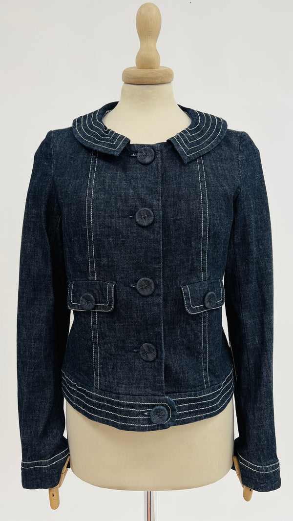 Giacca corta in jeans