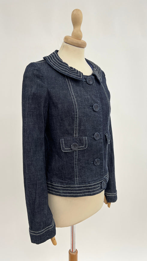 Giacca corta in jeans