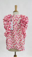 Top smanicato floreale ESSENTIEL antwerp