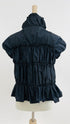Gilet con arricci