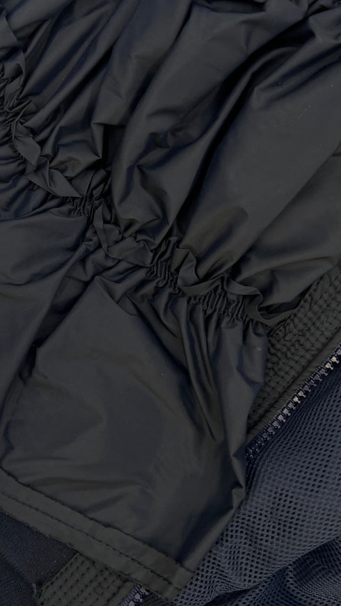 Gilet con arricci
