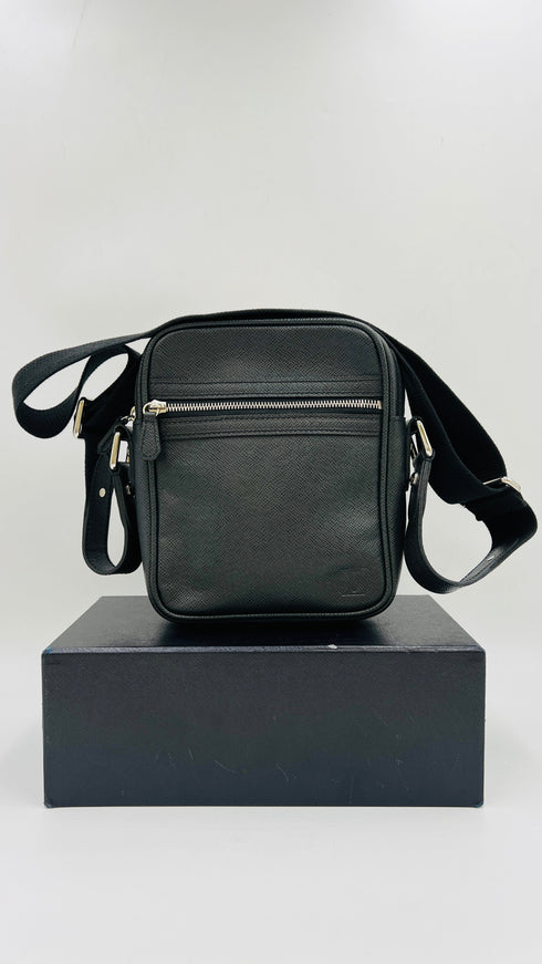 Borsello in pelle nero
