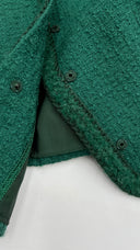 Giacca tweed verde TISSUs ungaro