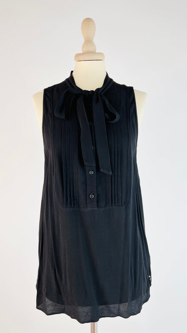 Smanicato nero con fiocco