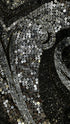 Blusa paillettes fumé