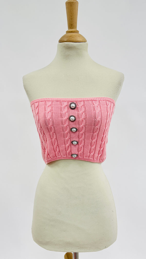 Top a fascia in cotone