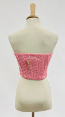 Top a fascia in cotone Giuseppe di Morabito