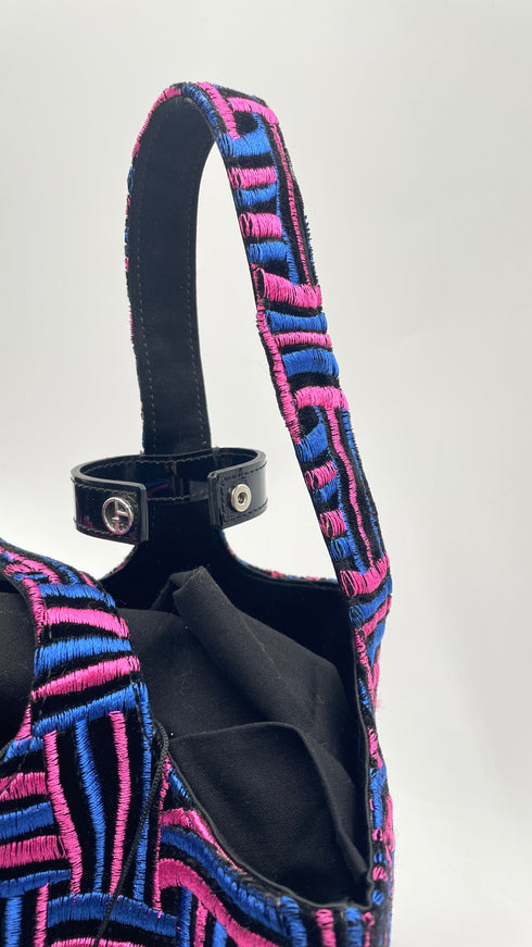 Borsa a mano multi righe