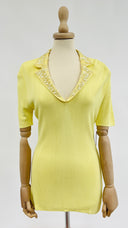 Polo vintage in maglina ANNA MOLINARI blumarine