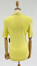Polo vintage in maglina ANNA MOLINARI blumarine
