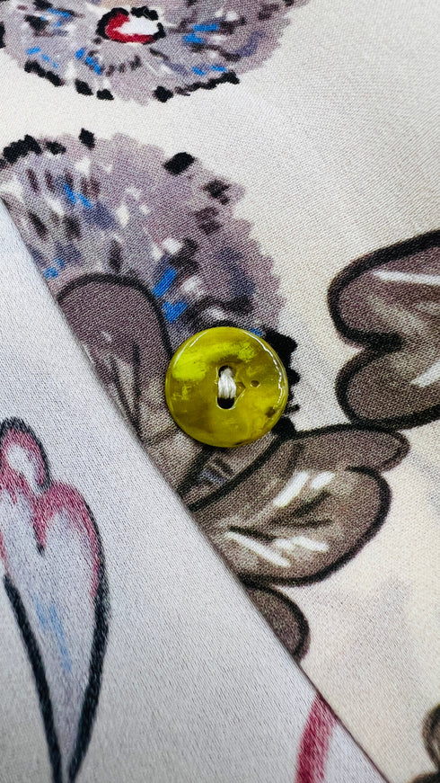 Camicia in seta a fiori