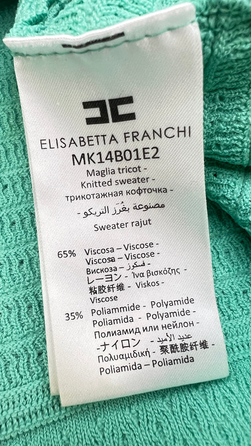 Cardigan con bottoni dorati