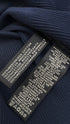 Monospalla in cotone blu