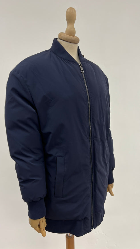 Bomber imbottito blu