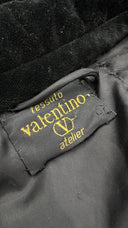 Cappotto in velluto lungo TESSUTO VALENTINO