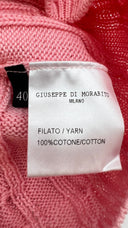 Top a fascia in cotone Giuseppe di Morabito