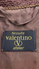 Giacca marrone sartoriale TESSUTO VALENTINO
