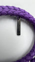 Bracciale intreccio viola