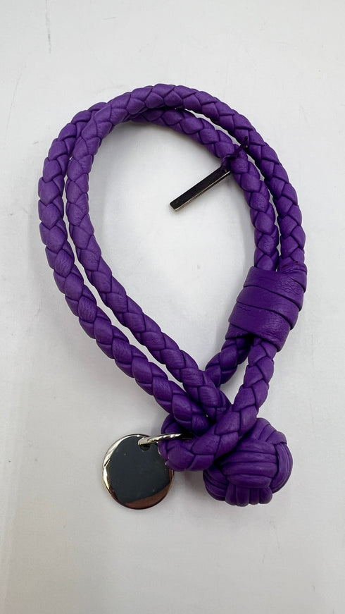 Bracciale intreccio viola