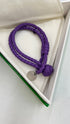 Bracciale intreccio viola
