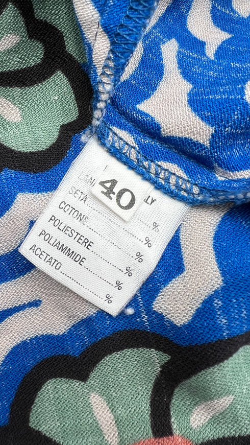 Camicia a fiori stampati