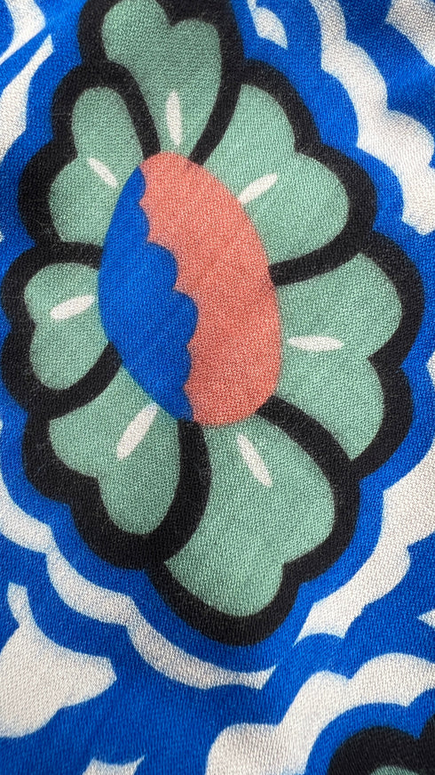 Camicia a fiori stampati