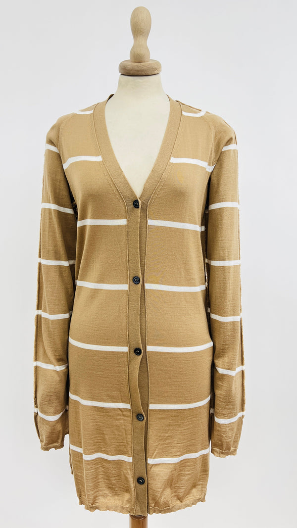 Cardigan a righe
