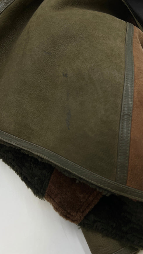 Montone patchwork vintage