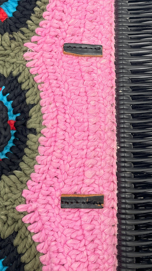 Borsa crochet a fiori