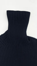 Maxi gilet blu Dries Van Noten
